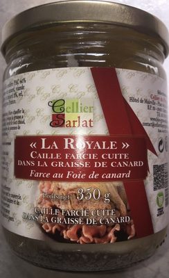 Caille Confite Farce Royale Au Foie Gras, 350G - Product - fr