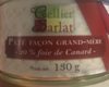 Pâté Façon Grand-mère Au Foie De Canard 20 %, 130G - Product