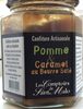 Confiture artisanale - Pomme et Caramel au beurre salé - Produit