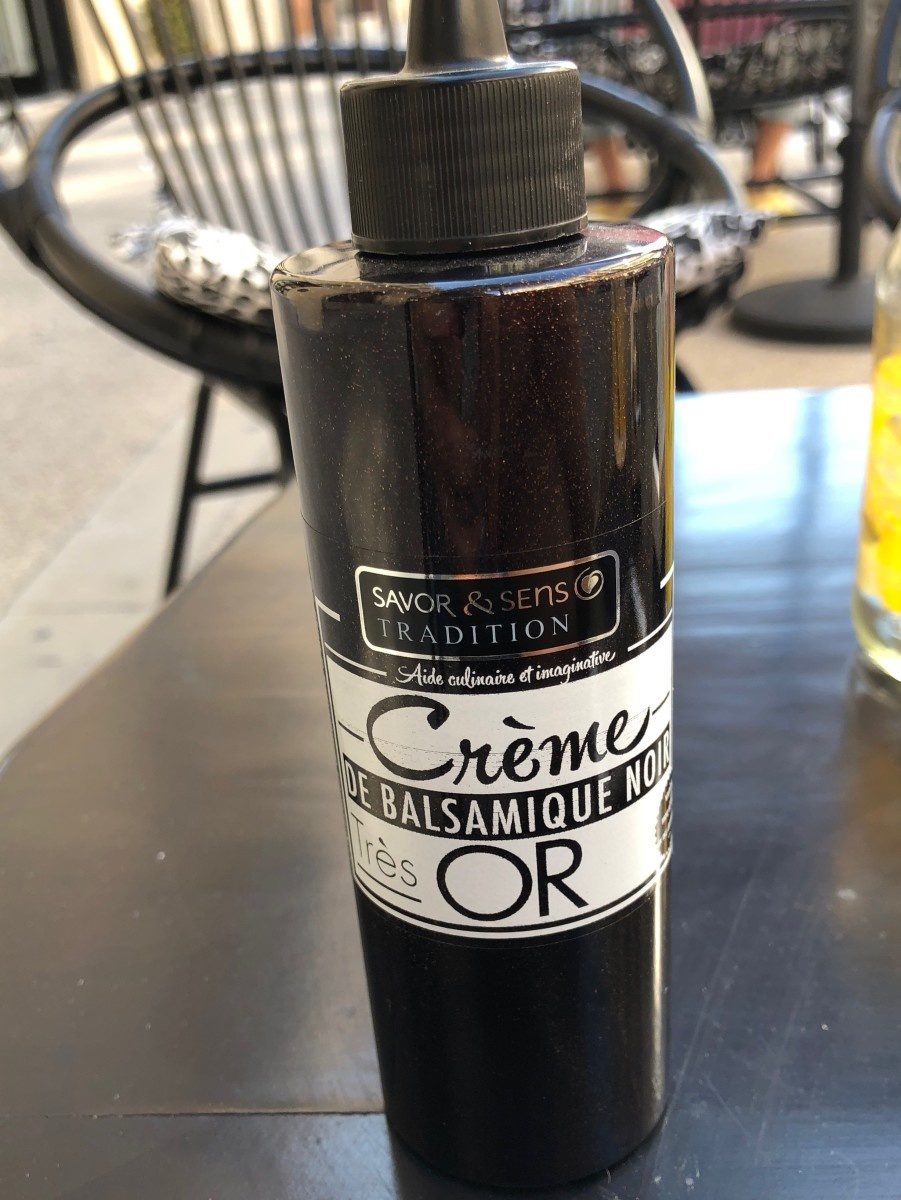 Crème Balsamique Noir Pailleté Or - 200 ML - Product - fr