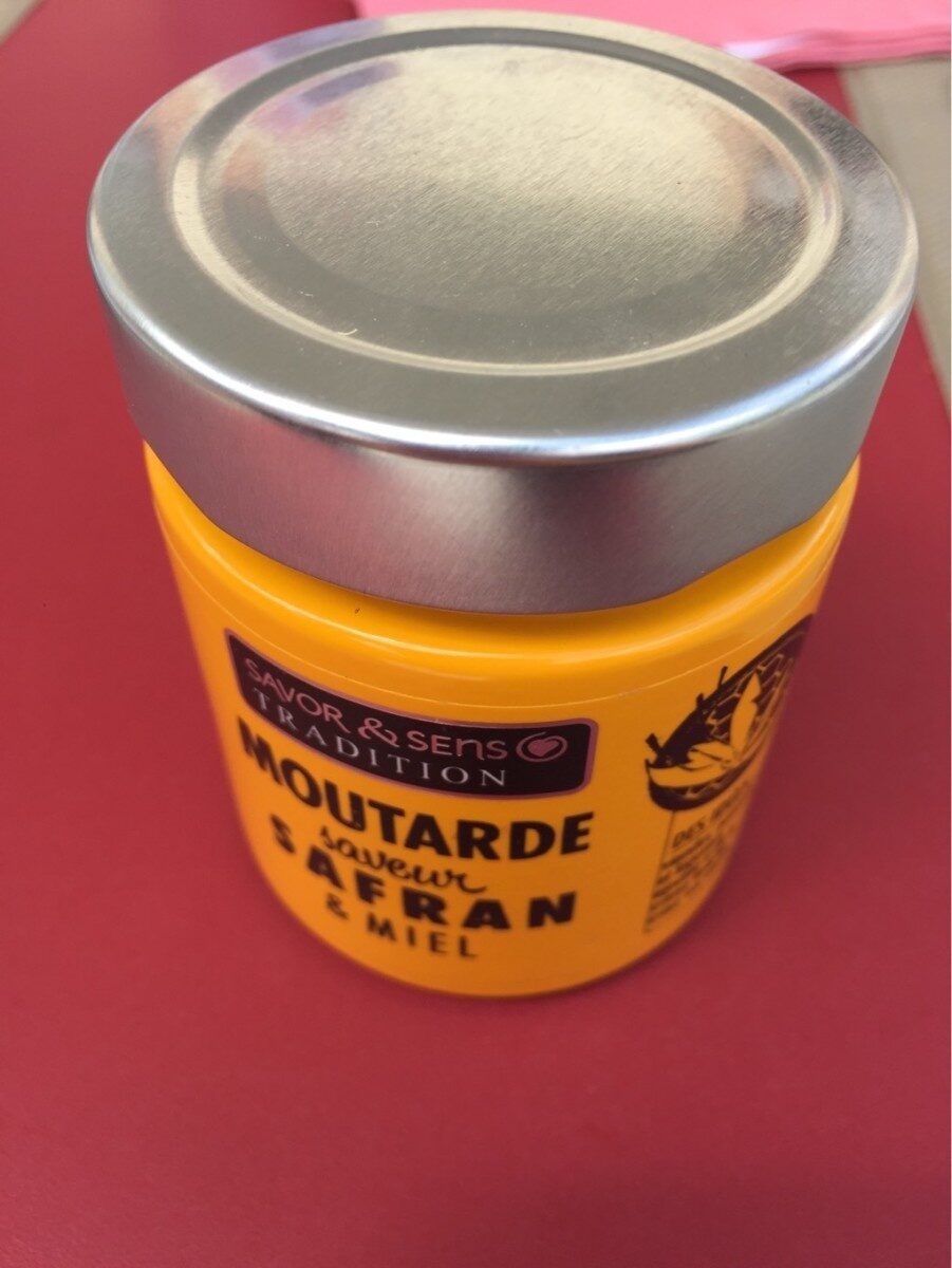 Moutarde Saveur Safran Et Miel - Product - fr