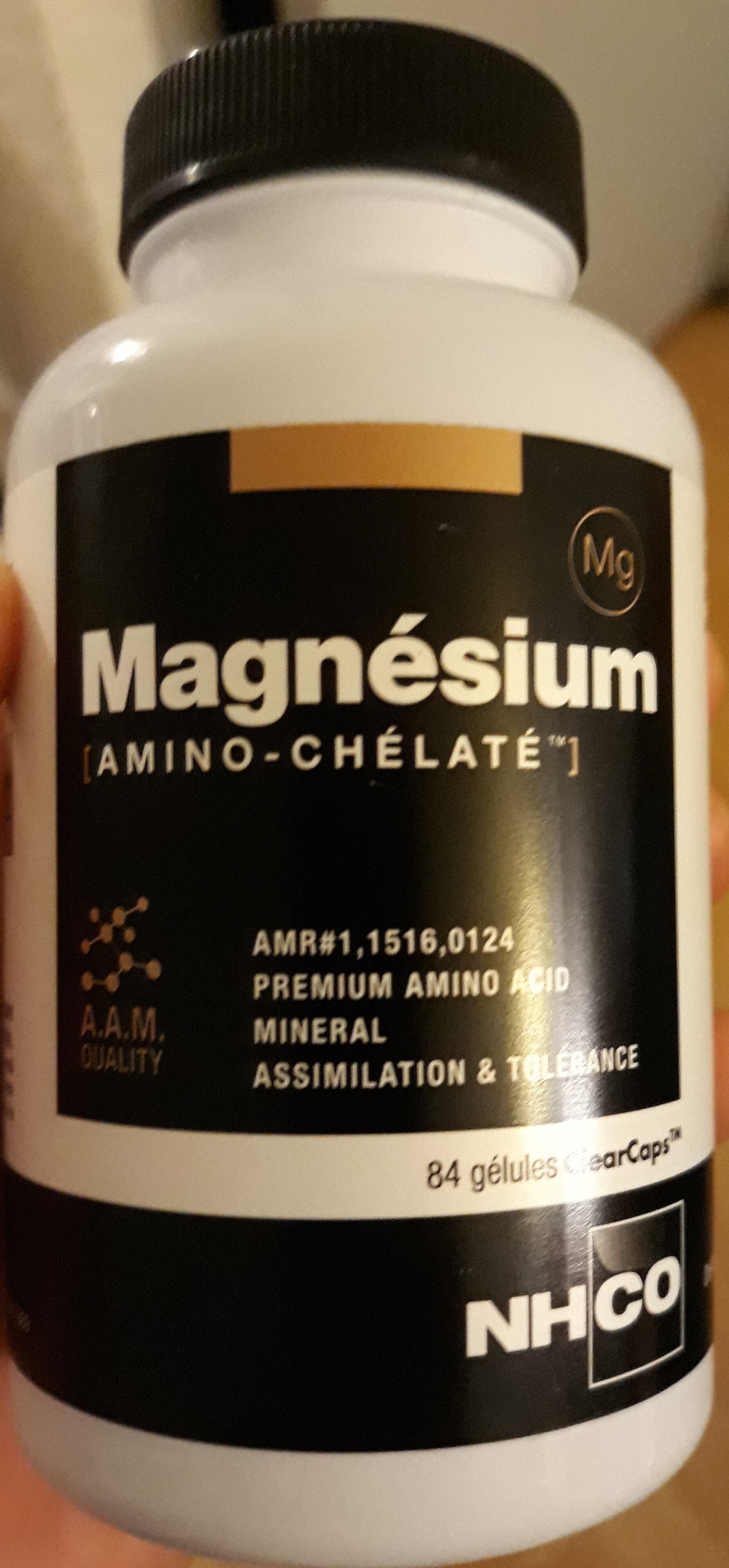 Nhco Nutrition Magnesium Amino Chelate 84 Gelules - Product - fr