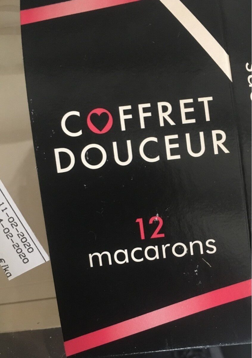Coffret douceur 12 macaron - Produit