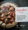 Gyudon : Riz surmonté de lamelles de boeuf d oignons et sauce soja - Producto