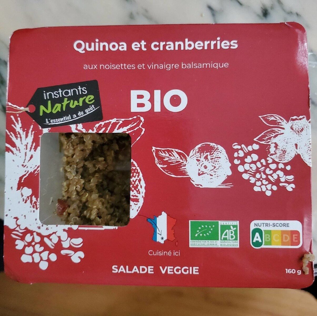 Instants Nature Quinoa et cranberries - Produkt - fr
