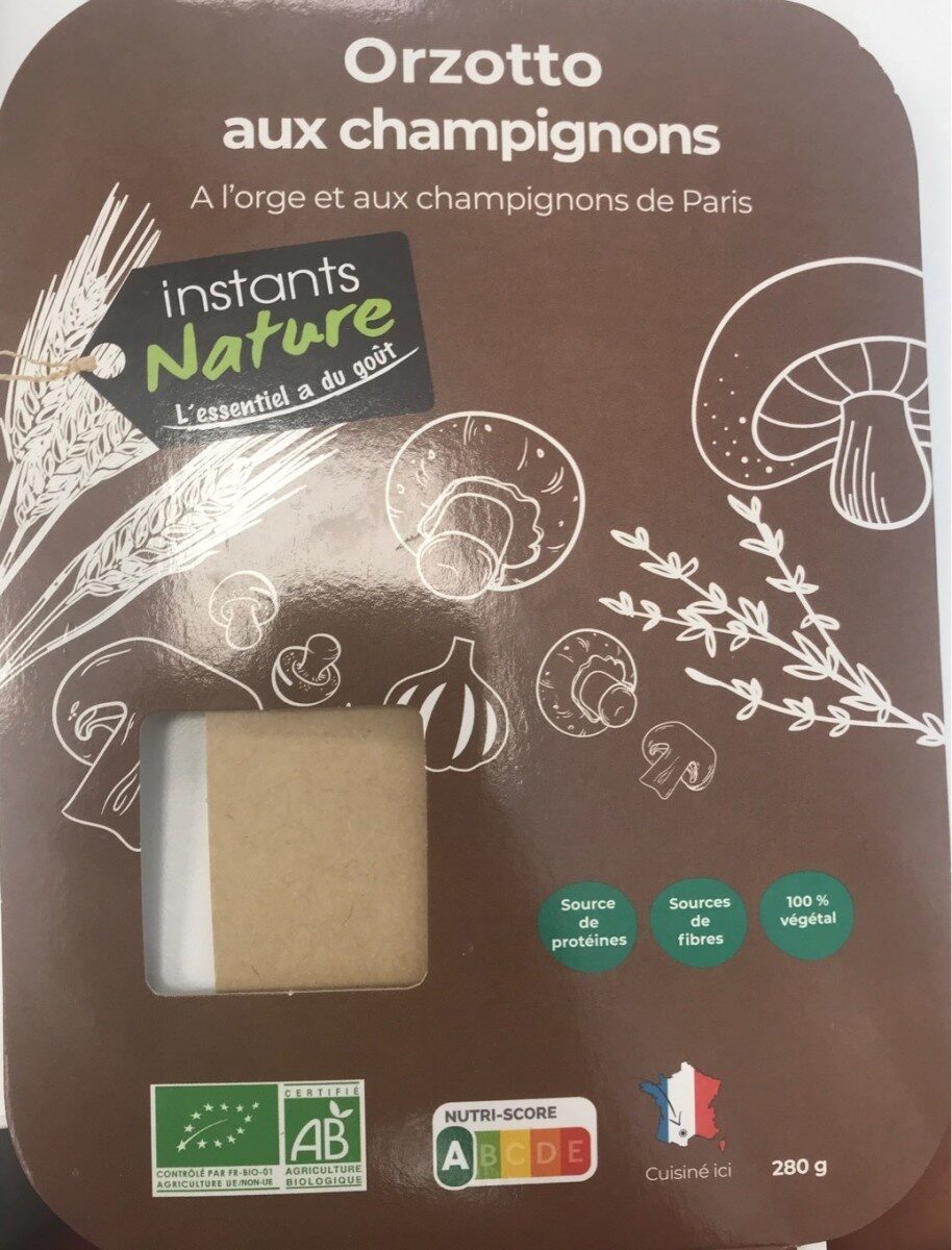 Orzotto aux champignons - Produkt - fr