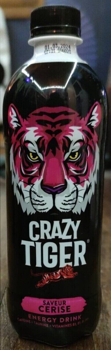 Crazy Tiger - Saveur Cerise - Produit