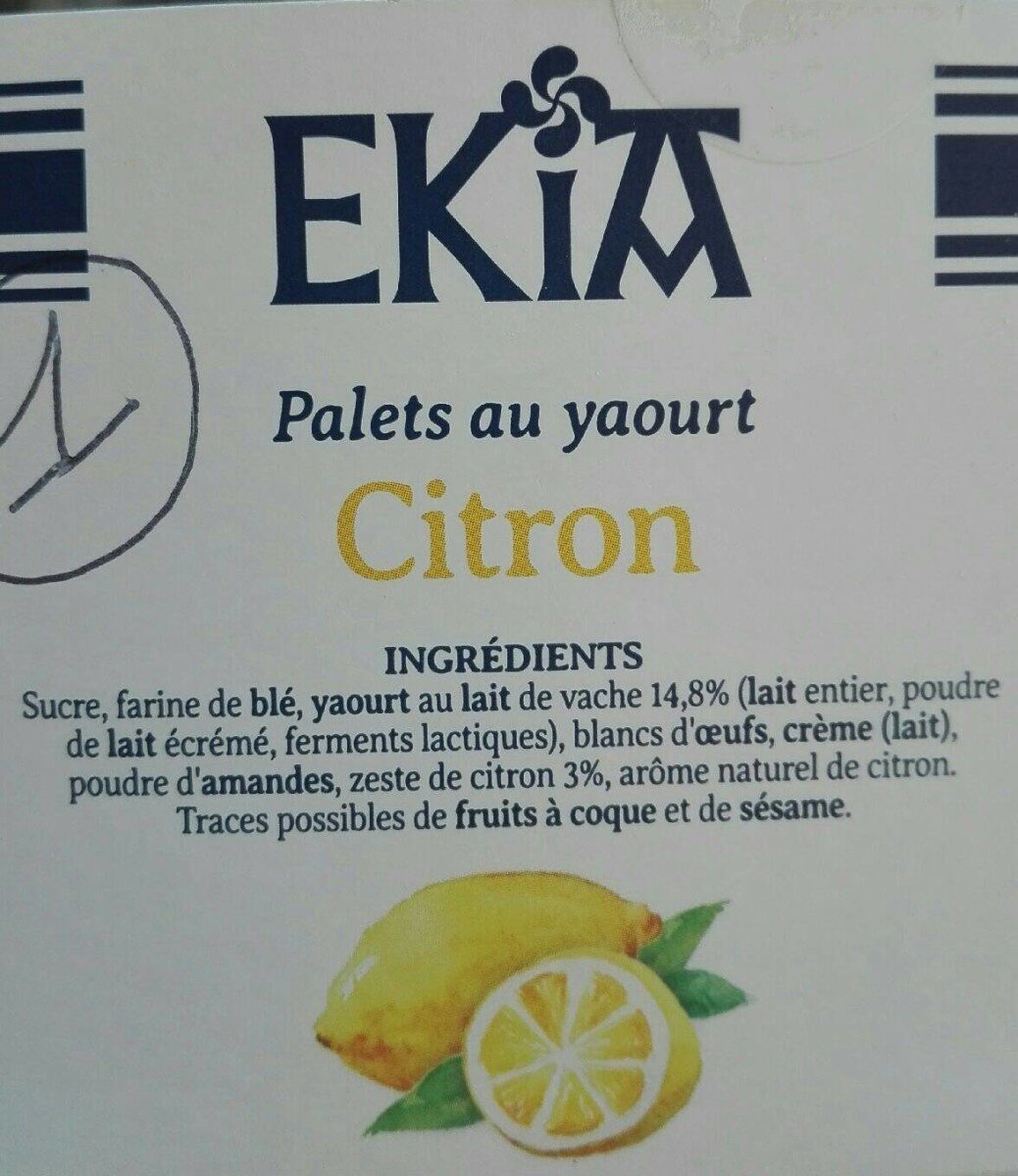 palets au citron - Product - fr