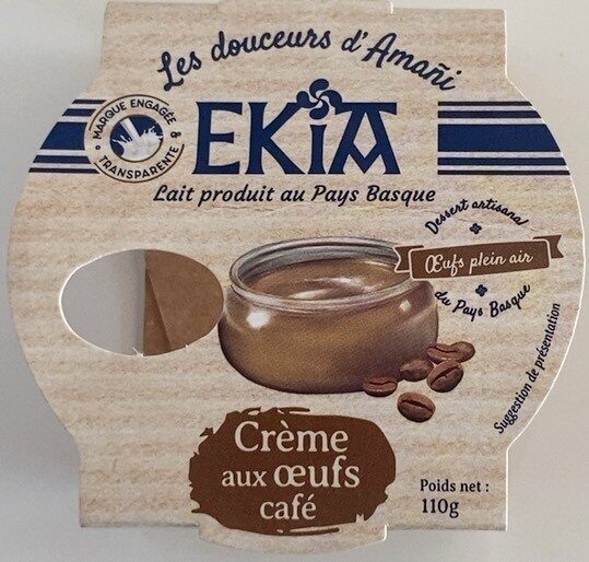 Crème aux œufs café - Product - fr