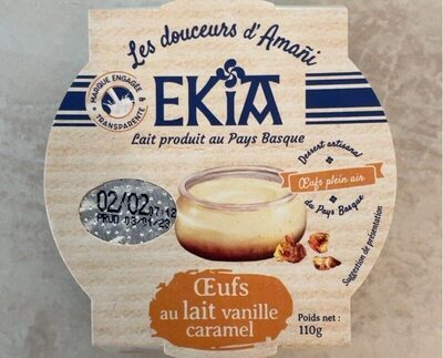 Oeufs au lait vanille caramel - Product - fr