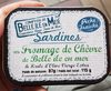 Sardines au fromage de chèvre de belle île en mer - Produit