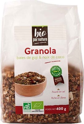 Granola baies de goji et noix de coco - Product - fr