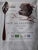 Pate de cacao cru - Product