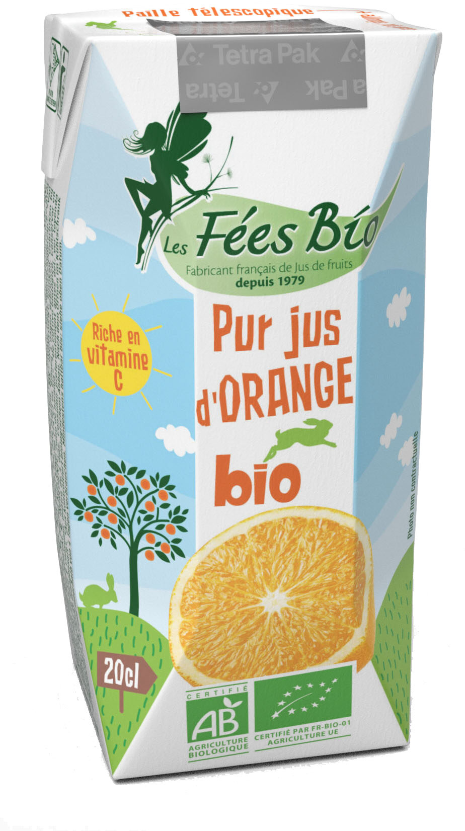 Pur jus d'orange bio - Produkt - fr