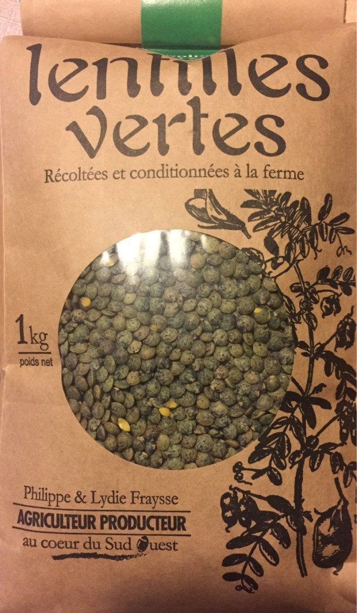 Lentilles vertes - Product - fr