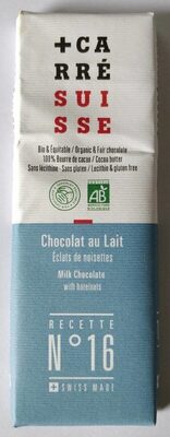 Chocolat au Lait - Éclats de noisettes - Product - fr