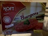 Burgers halal - Produit