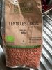 Lentilles Corail - Produit