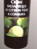Creme balsamique au citron vert - Product