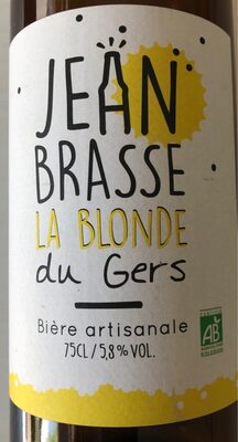 Biere jean brasse - Product - fr