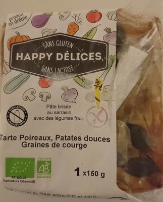 Tarte Poireaux Patates douces - Product - fr