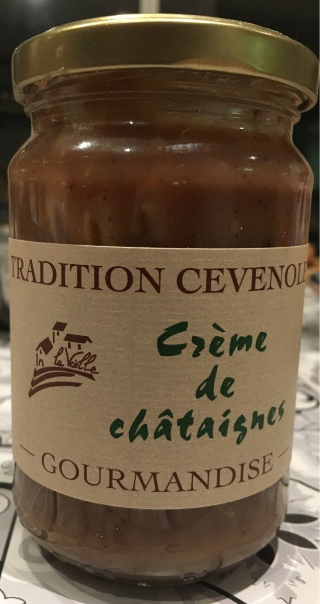 Crème de chataigne gourmandise - Produit