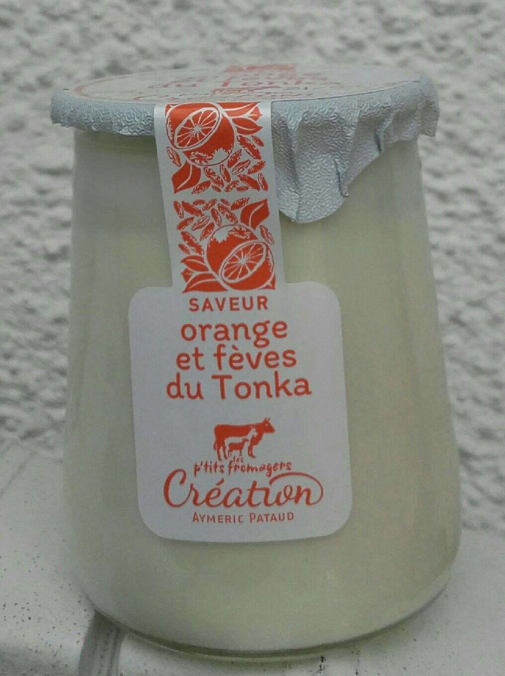 Yaourt Orange et fèves du Tonka - Product - fr