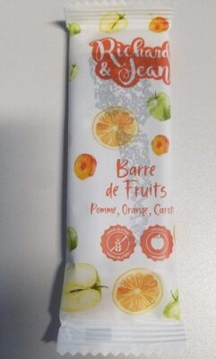 Barre de fruits Pomme, Orange, Carotte - Produit