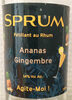 Sprum - Ananas Gingembre - Product