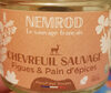 Chevreuil Sauvage Figues et Pain d'épices - Product
