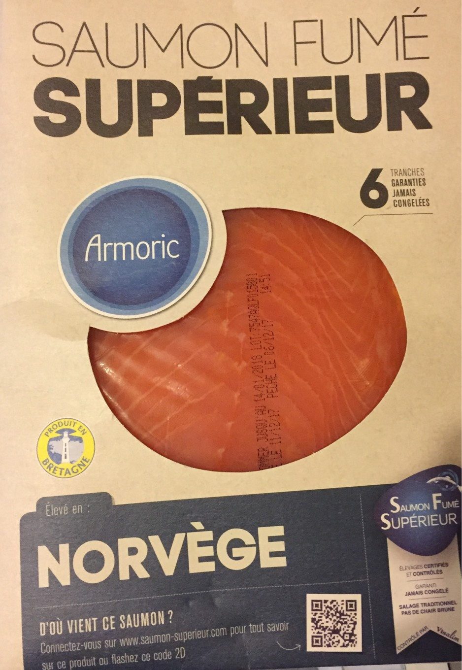 Saumon fumé superieur - Product - fr