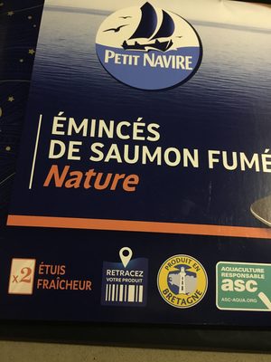 Emincés de Saumon fume - Ingredients - fr