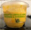 Houmous de lentille jaune, gingembre & citronnelle - Product