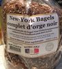 New York Bagels complet d'orge noir - Produit