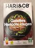 Galettes Haricots rouges - Poivrons - Curry - Produit