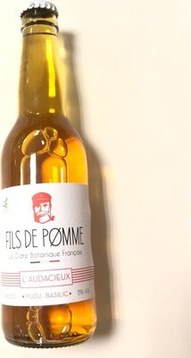Cidre Bio Yuzu/Basilic "L'Audacieux" - Product - fr