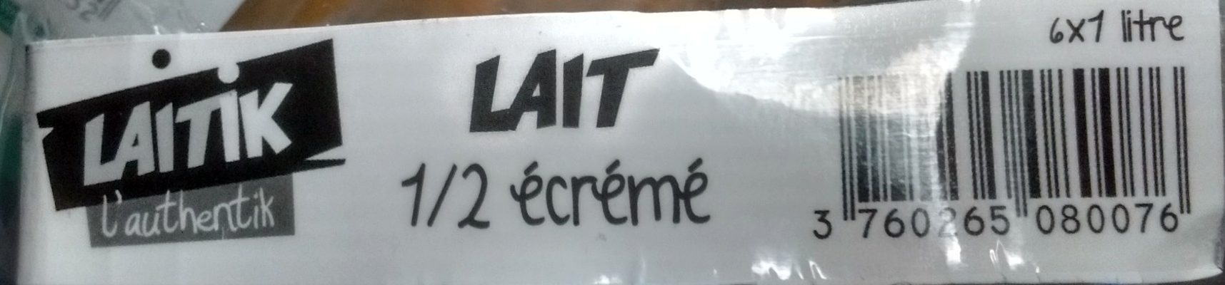 Lait Ecrémé stérilisé U.H.T. Pack de 6 x 1 Litre - Produkt - fr