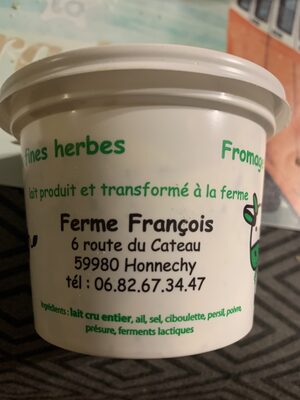 Fromage blanc ail et fines herbes - Product