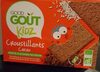 Croustillants cacao-Good Gout Kidz-110g - Producto