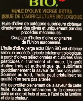 Huile d'olive vierge extra - 2