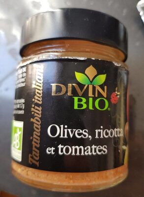 Sauce olives ricotta et tomates - Produit