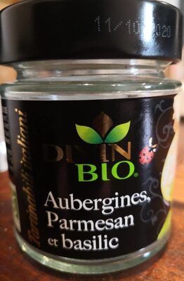 Aubergines, Parmesan et basilic - Produit