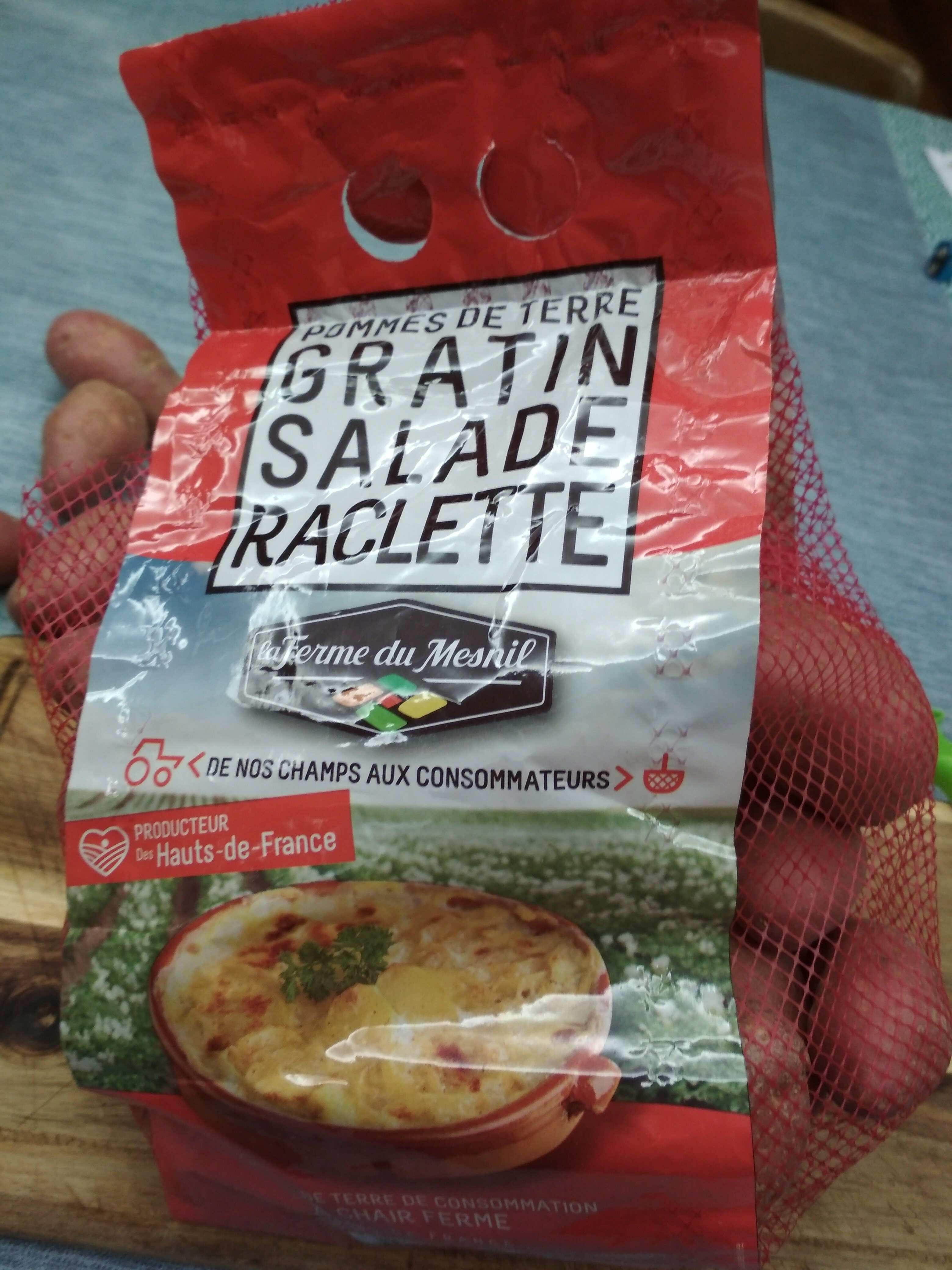 Pommes de terre GRATIN SALADE RACLETTE - Produit