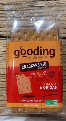Crackers bio sans gluten tomate & origan - Product - fr