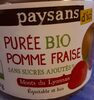 Purée bio Pomme Fraise - Product