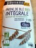 Farine de blé bio intégrale - Produit