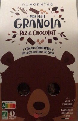 Mon petit Granola Riz & Chocolat - Produit