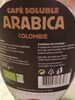 Café soluble arabica Colombie - Product