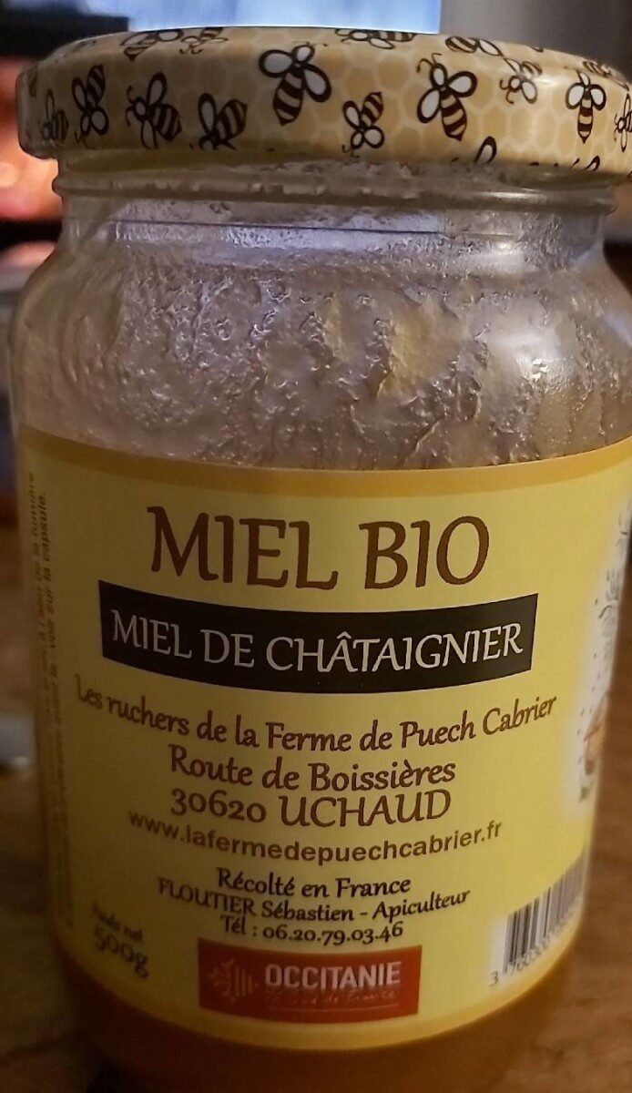 Miel Bio de Châtaignier - Produit