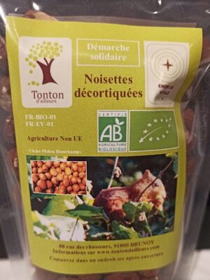 Noisettes décortiquées - Product - fr